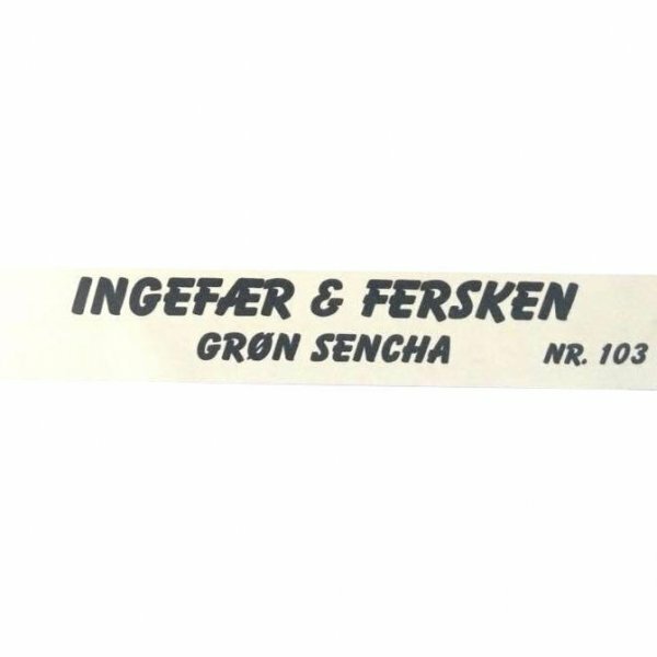 Ingefær & Fersken - Grøn Sencha - NR. 103